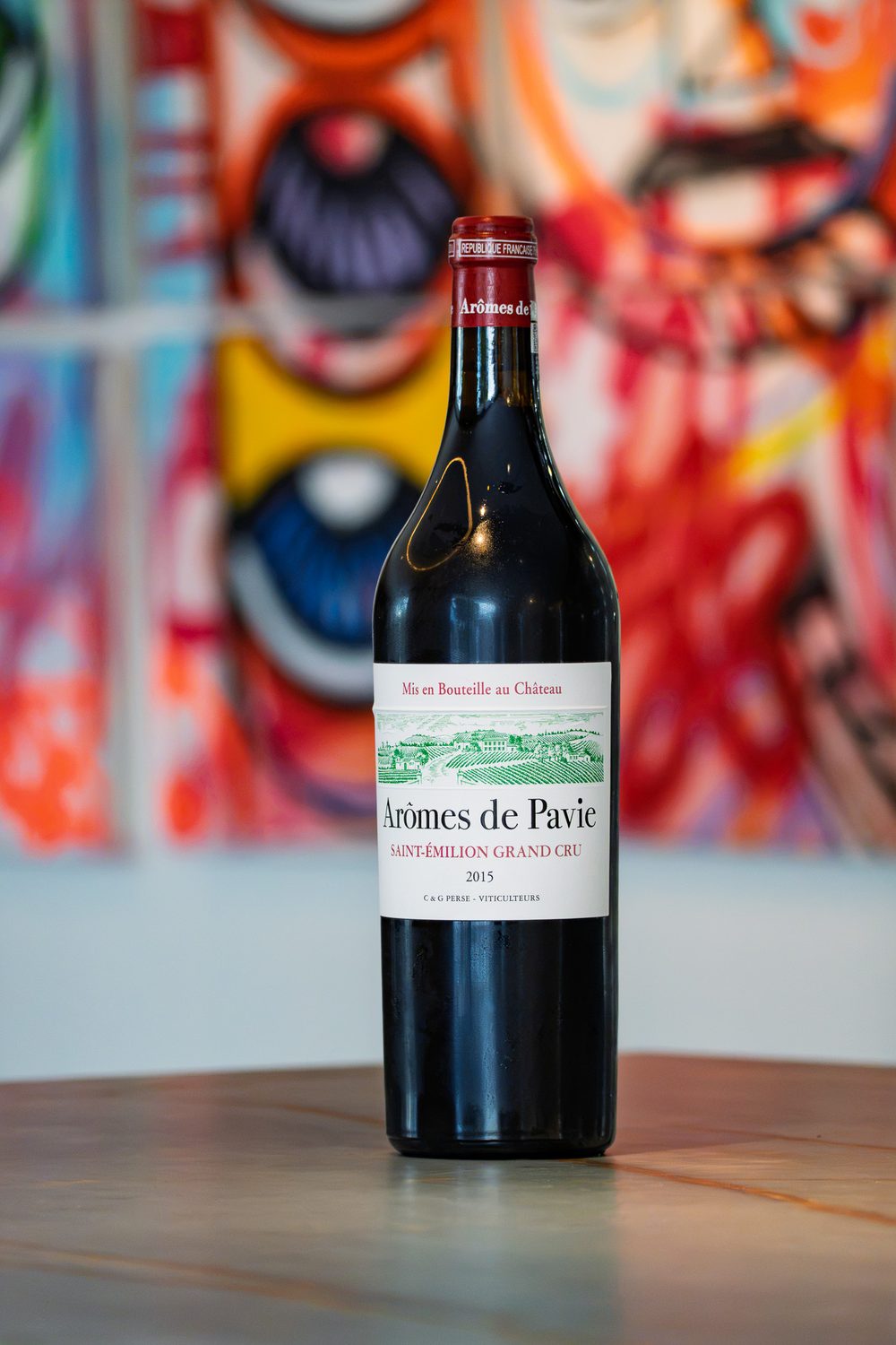 Bottle of Arômes de Pavie, Saint-Émilion Grand Cru 2015